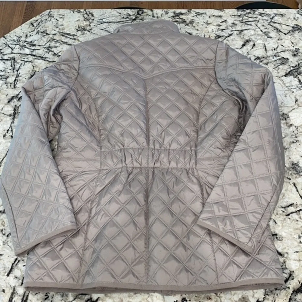 Lucky Brand Taupe Puffer‎ Jacket/Coat- Women’s size small